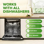 Dishwasher Cleaner + Washing Machine Cleaner Bundle - Heavy Duty Appliance Deep Cleaning, Descaling and Deodorizing.