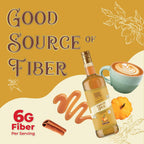 ChocZero Sugar Free Coffee Syrup, Pumpkin Spice Flavor, Simple Syrup Drink Mix, Chai Latte, Protein Shakes & Baking, Gluten Free, All Natural, 25.4 Ounces Bottle (Pack of 1)