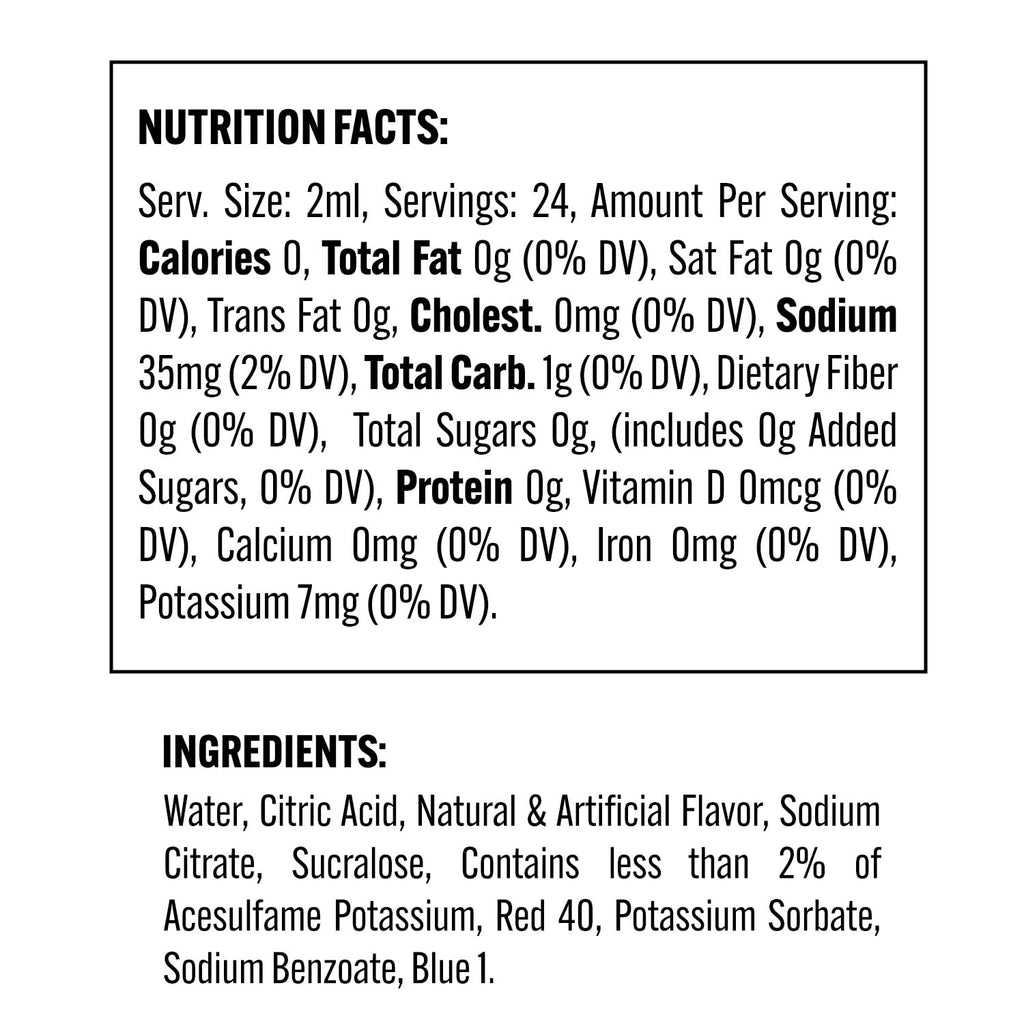 Crush, Fruit Punch, Liquid Water Enhancer – New, Better Taste (4 Bottles, Makes 96 Flavored Water Drinks) 1.62 Fl Oz (Pack of 1)