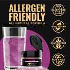 Brew Glitter Fuchsia Edible Drink Glitter 1x 4g Jar for Cocktails, Beer, & Beverages