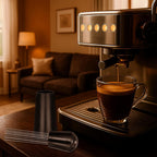 WDT tool, Espresso Distribution Tools, 12 x 0.35mm 304 Stainless Steel Needles Distributor, Espresso Coffee Stirrer for Barista