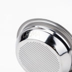 Crema Coffee Products 58mm Filter Basket | Single Shot Non-Pressurized Stainless Steel Basket | Compatible with Breville 58mm Portafilters | Precise Tapered Profile for Consistent Espresso Shots