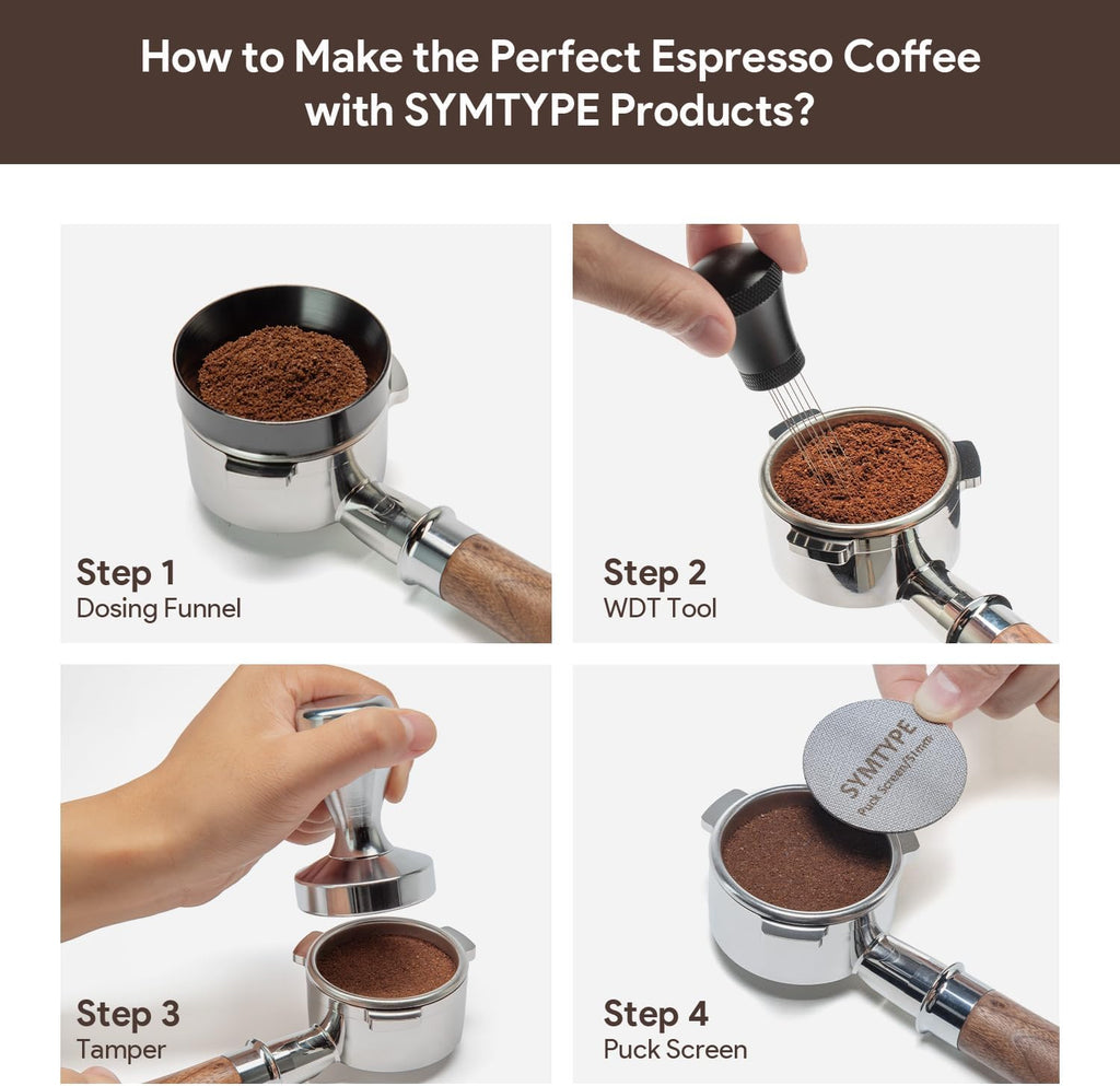 51mm Tamper Espresso Accessories Kit: Espresso Tamper Set, Tamper for Espresso Machine Coffee Tamper Espresso Tools Barista Tools | Espresso Kit Espresso Machine Accessories Fit 51mm Portafilters