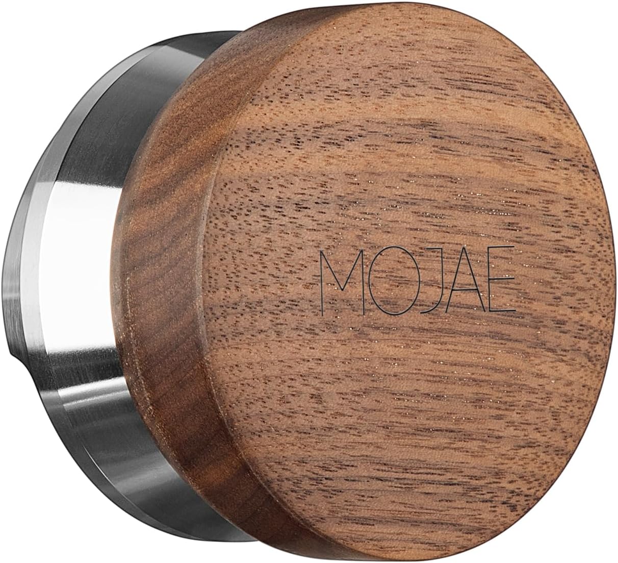 MOJAE 51mm Espresso Distributor, Espresso Distribution Tool, Coffee Distributor Adjustable Depth Espresso Leveler with Walnut Wood Handle, Fits for 51mm Portafilter