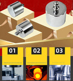 MAGIKON Precision Steel Scale Calibration Weight Kit, M2 Class, 205 Gram