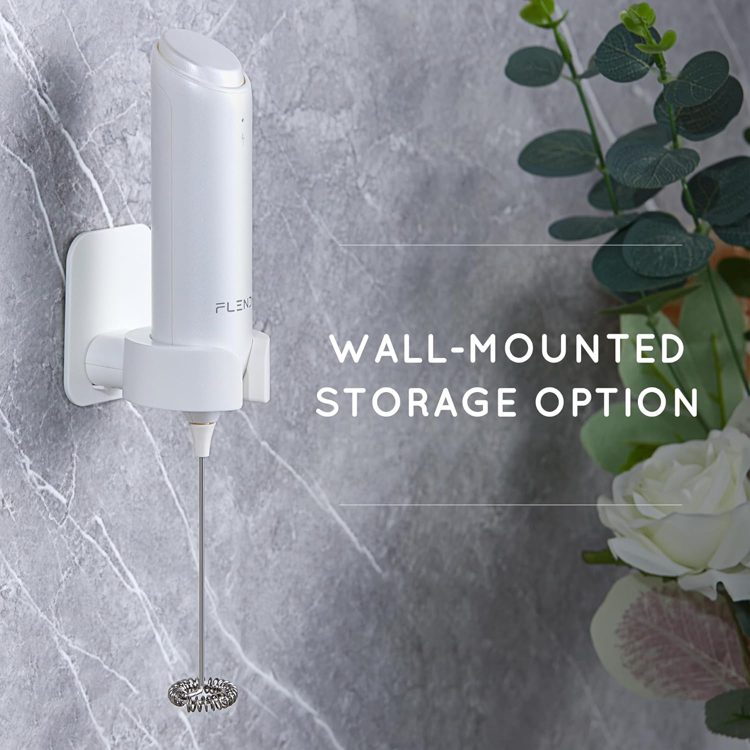 Rechargeable Milk Frother Handheld, Coffee Frother Handheld with USB-C Charging Stand, Electric Drink Mixer Handheld, Mini Electric Whisk Frother for Coffee, Matcha, etc