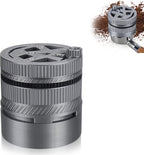 WDT Tool for Espresso - Professional 58mm Portafilter Coffee Distributor with 15 Adjustable Needles | Spirographic Spin Design for Even Extraction, Reduced Channeling & Barista-Perfect Shots