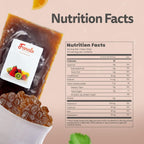 Fanale Brown Sugar Agar Tapioca Boba Jelly Ball for Milk Tea Coffee Shaved Ice Topping (4.4 lb/bag) TAP005-B