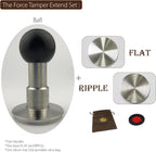 The Force Tamper Automatic Impact Coffee Tamper Adjustable Const Pressure and Autoleveling Extend Set New (Ball, 58.50mm)