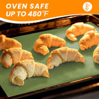 Silicone Baking Mat Roll- Cut to Size Silicone Mat Roll- SIlicone Mat for Baking, Macaoron Baking Sheet, Non-stick Pastry Mat, Reusable Dough Rolling Mat