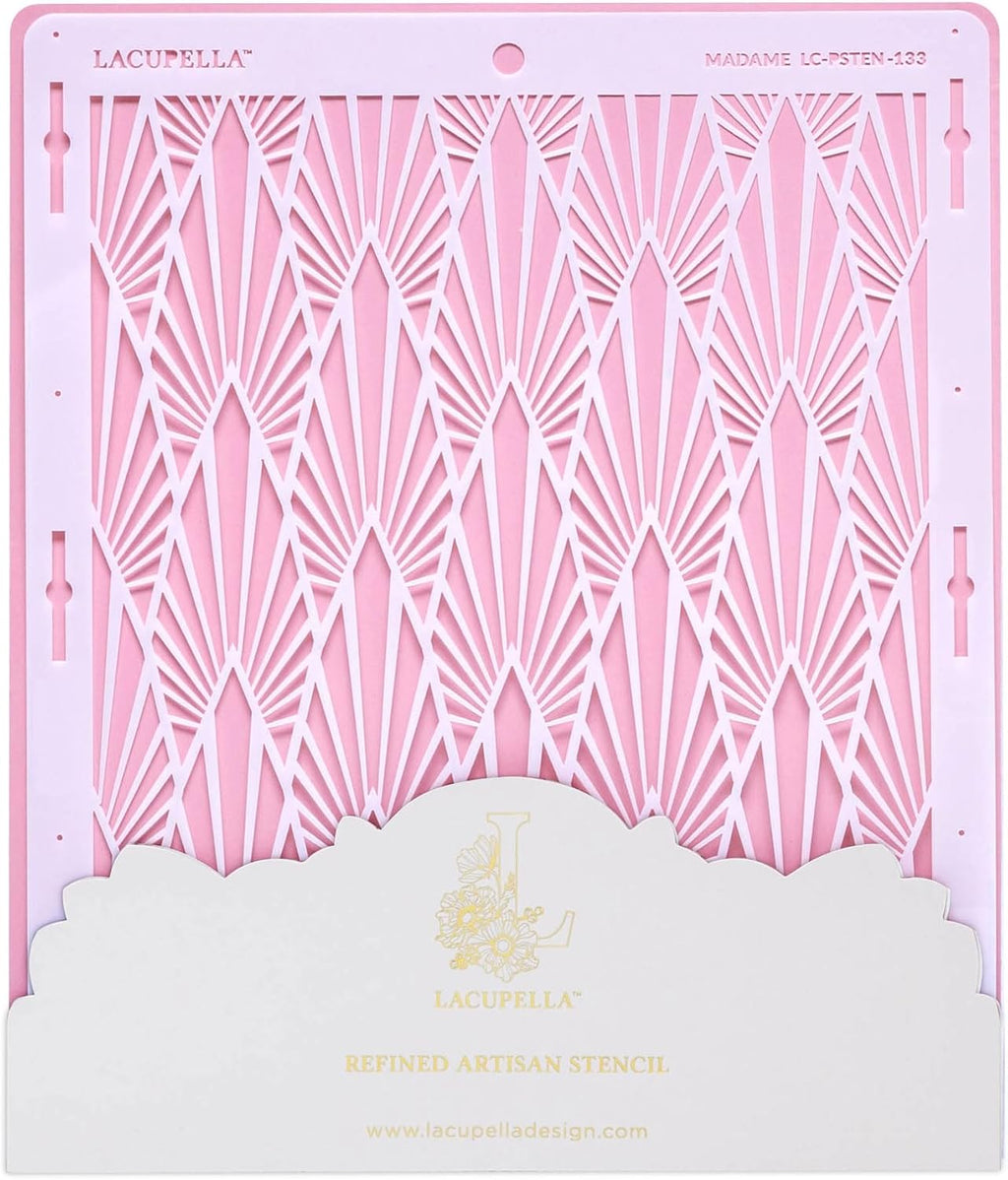 Large Cake and Baking Decorating Stencil (Madame)