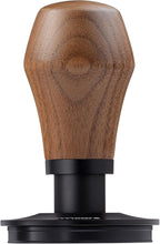 Normcore 58mm Espresso Coffee Tamper V4.1 Upgraded, Spring Loaded Tamper Fits 58mm Portafilters, Titanium PVD Coating Ripple Base, Genuine American Walnut Handle