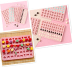 Mini Silicone Molds,120 Cups Chocolate Drops Mold,Fondant Cake Mold for Chocolate,Hard Candy,Biscuits,Cookie,Jelly,Sugarcraft,Homemade Treats and DIY Baking,2 Pack(66 Fruit & 54 Animal) Pink