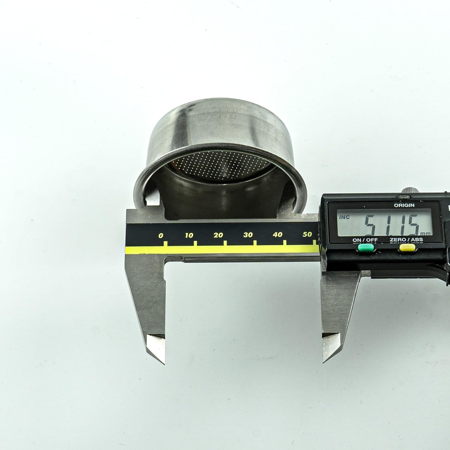 Leverpresso 51mm Ridgeless Filter Basket – 18g 304 Stainless Steel Non-Pressurized Espresso Basket for 51mm Portafilter Machines