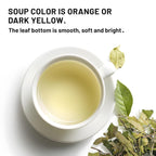 iTeaworld Gongmei White Tea Spring Harvest - Premium Chinese Tea from Fuding Fujian, Low Caffeine Multiple Steeping, Smooth Mellow Taste - Perfect for Daily Drinking & Relaxation - Ideal for Tea Enthusiasts 1 Pack(1.76oz)