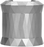 Coffee Portafilter Holder, Aluminum Alloy Coffee Tamper Stand Portafilter Stand Base for Coffee Machine (Frosted Gray)