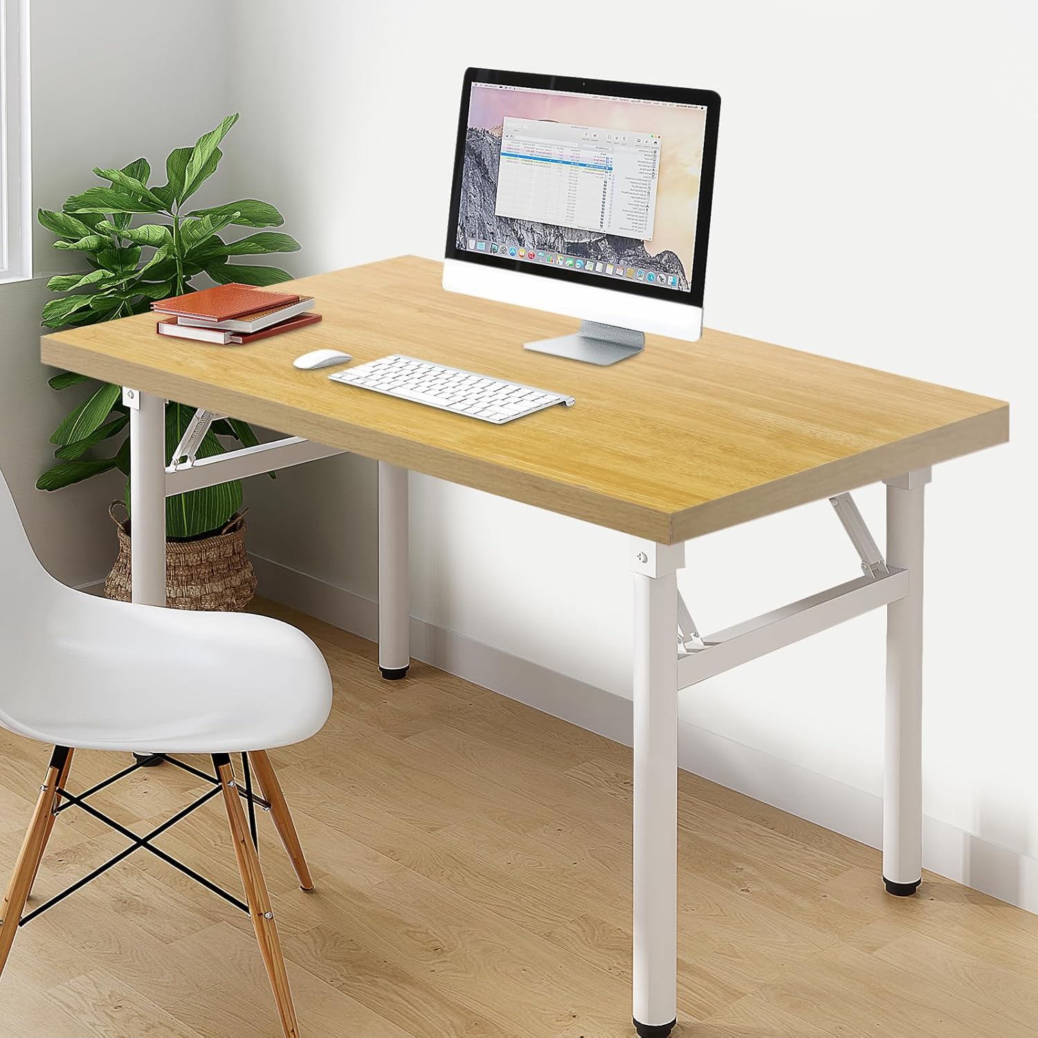 Butcher Block Countertop | 30x24in Wood Board Countertop | DIY Washer Dryer/Island/Kitchen Counter-top | countertop Cutting Board | 1102lbs Load Capacity | Wood Color | NO Base Legs, 1.38in Thick