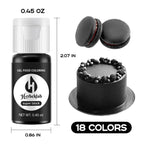 Gel Food Coloring 18 Colors x 0.45 oz Concentrated Gel Based Food Dye Vibrant Icing Colors for Baking Cake Decorating Cookies