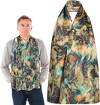 Adult Bib Scarf - Dignified Alternative to Bibs | Washable and Reusable Clothing Protectors for Eating
