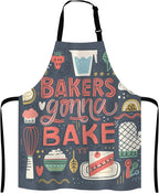 Bakers Gonna Bake Apron, Kitchen Presents for Her, Baking Apron, Apron for Women, Baking Presents, Cooking Present