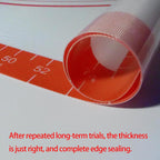 Large Silicone Pastry Mat for Rolling Dough Non Slip Non Stick Silicone Mats for Kitchen Counter 28x20"Red