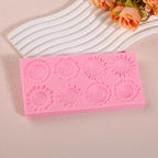 1 Pack Sun Fondant Mold for Cake Decoration, Completing 8 Different Shapes Of Smiling Candy Chocolate Silicone Molds At Once, Sugar Baking Tools, Clay Project Gypsum Resin Decor Supplies