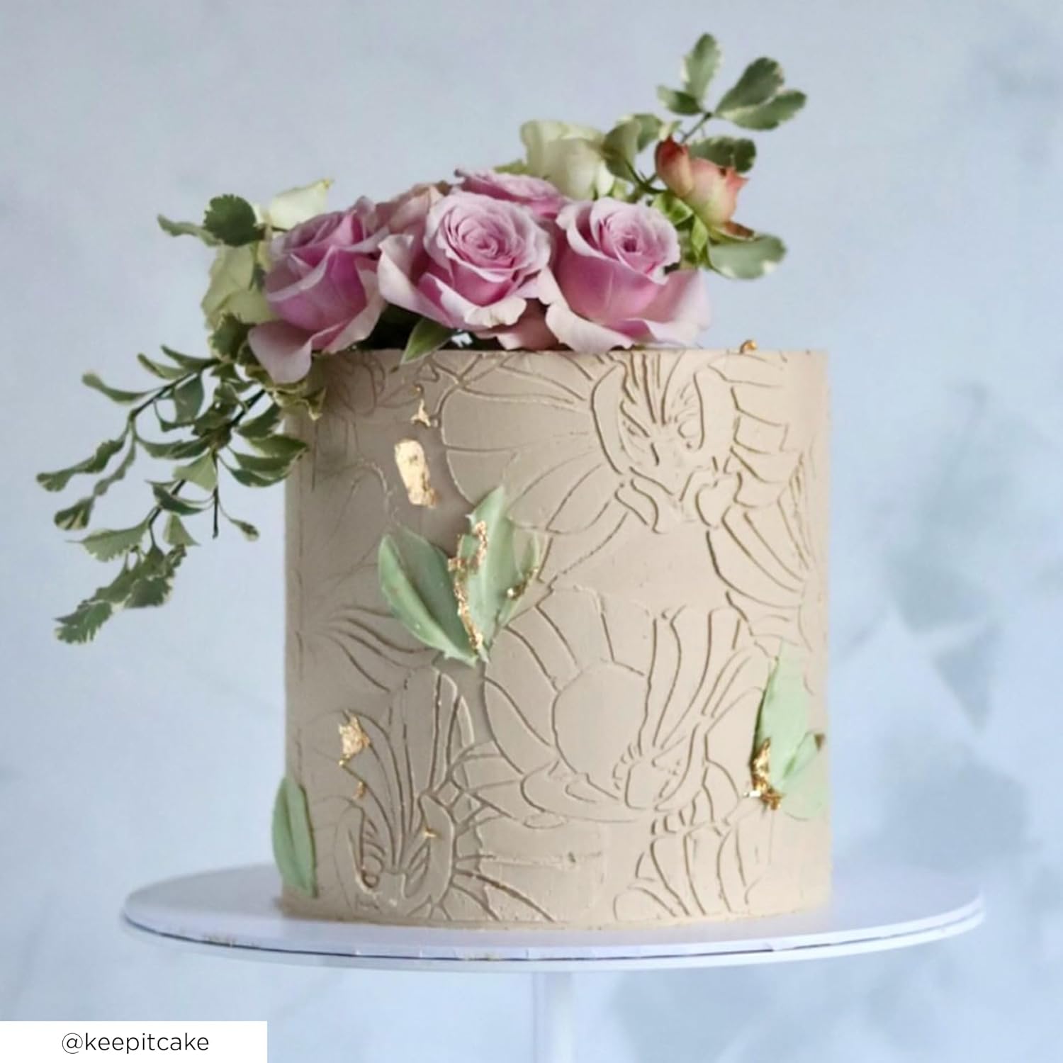 Large and Tall Cake Decorating Stencil (ARGA)