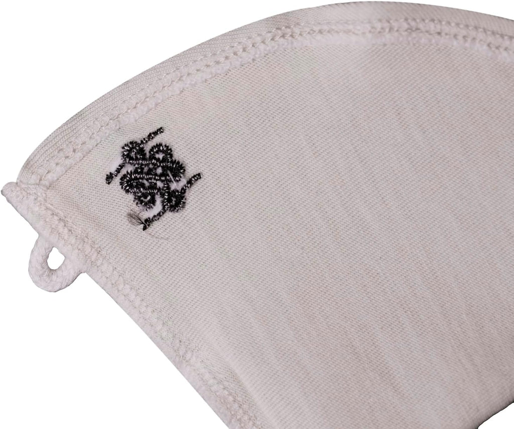 (3-PACK) ATHIA coffee filter for Hario V60 size01, 100% Cotton Reusable Cone Shape Cloth Filter, 3-pack for 1-2 Cup Small Pour-over Drippers, Eco-friendly Alternative to Paper Filters