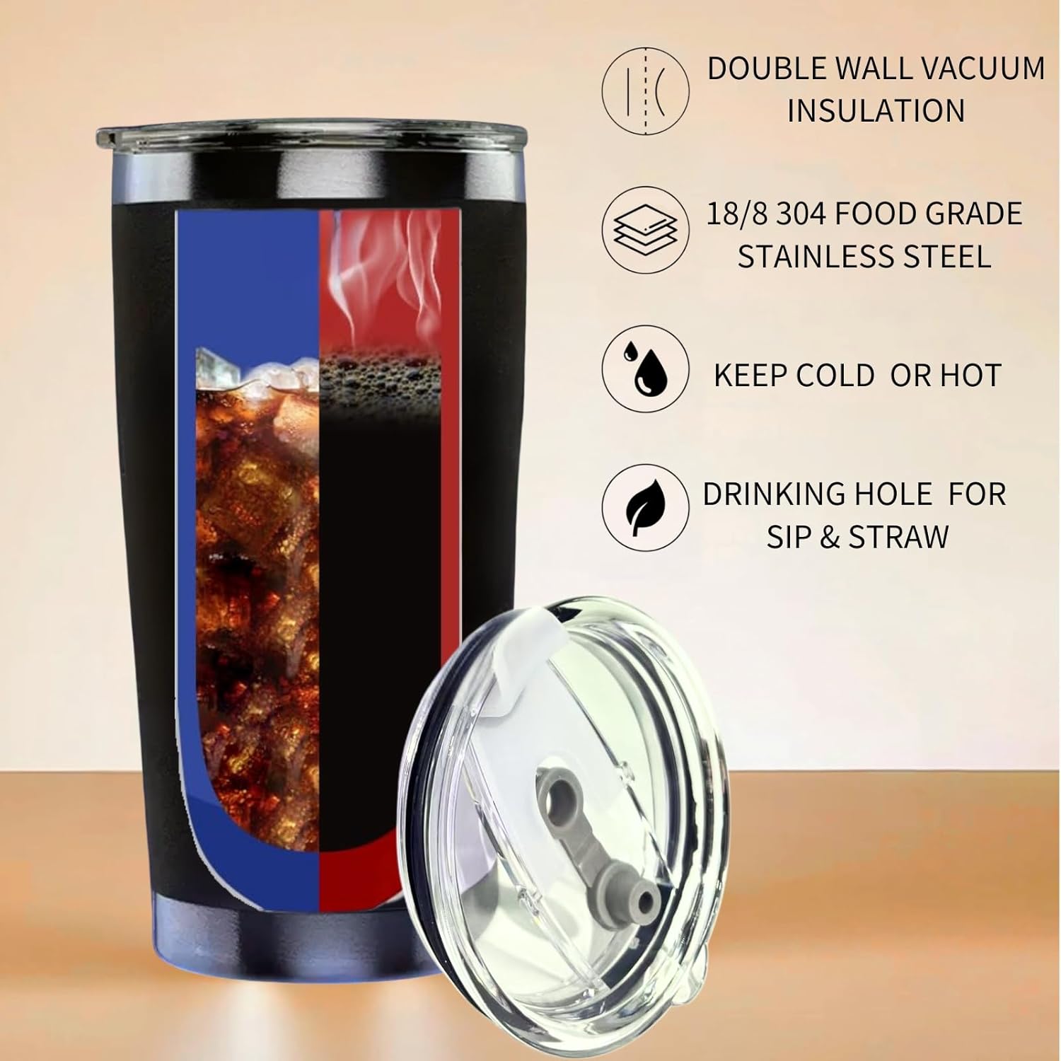 Gifts for Dad from Daughter Son Wife Kids, Christmas Gift for Men, Fathers Day Birthday Gifts for Husband Daddy Stepdad Grandpa Him Dads, Best Dad Ever Gift, 20 Oz Stainless Steel Tumbler