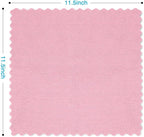 Orighty Microfiber Cleaning Cloth, 24 Pack Highly Absorbent Cleaning Supplies, Reusable Clean Rags for House, Microfiber Cloth for Kitchen, Window, Car Care, 11.5x11.5 inch Pink