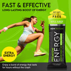 NewTrition® Extra Strength Energy Shots, 250mg Caffeine Energy Shots with Vitamin B & Amino Acids, Sugar-Free Vitamin Energy Shot, 1.7 fl oz (Pack of 24, Apple Surge)