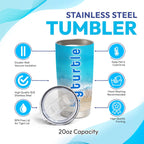 Hyturtle Personalized Baseball Tumbler Baseball Players Design Stainless Steel Double Walled Vacuum Insulated Tumblers 20oz30oz Coffee Travel Mug Cup Christmas Gift For Men Boys Friends Dad Sports Fan