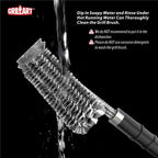 GRILLART Grill Brush and Scraper,18 Inch BBQ Grill Cleaning Brush Kit, Safe Wire Scrubber, Universal Fit BBQ Cleaner Accessories for All Grates