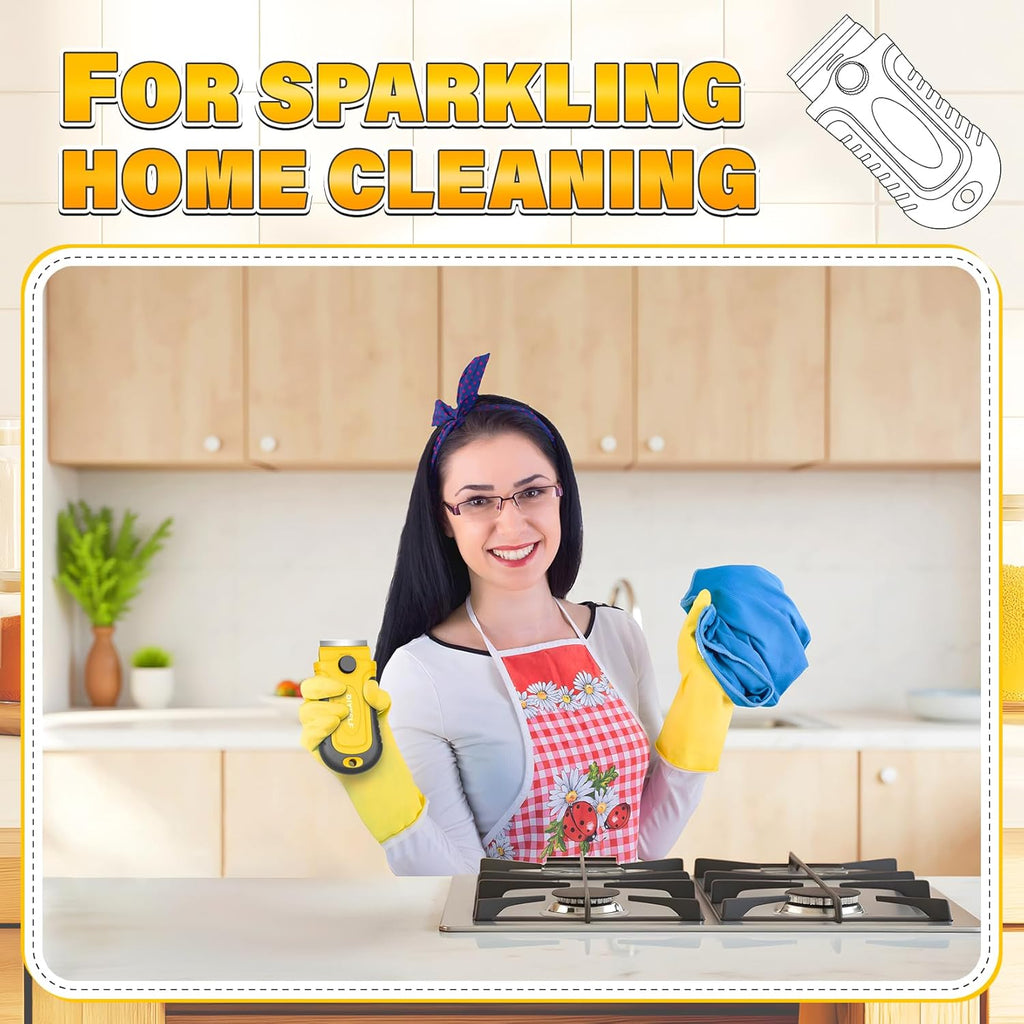 DIYSELF Razor Blade Scraper | Scraper Tool for Cleaning, Glass, Stickers | 2 Pack Scraper with 30 Pcs Extra Single-edged Razor Blades | Paint Scraper | Razor Scraper | Glass Scraper