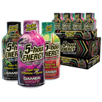 5-Hour Energy Gamer Shots Variety Pack, 24 Count (1.93 fl oz) - Extra Strength Apple Bash, Rocket Raspberry, Pineapple Charge Flavors