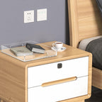 17 * 17 Acrylic Organizer Tray Large, Serving Tray with Handle, Lucite Tray Organizer for Bench, Coffee Table Countertop, Kitchen, Bathroom, Living Room, Powder Room