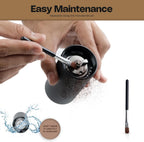 7- Star Manual Burr Coffee Grinder - Premium 420 Stainless Steel Coffee Hand Grinder with 30 g Capacity - Adjustable Coarseness for Espresso, Drip Coffee, and French Press - Easy to Clean