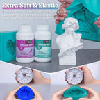 LET'S RESIN Silicone Mold Making Kit 10A,Liquid Silicone Food Grade for Mold Making, Extra Soft & Elastic Silicone Rubber, Ideal for Casting Resin Molds,3D Silicone Molds, Silicone Inlay (20.46oz)