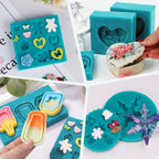 LET'S RESIN Silicone Mold Making Kit 10A,Liquid Silicone Food Grade for Mold Making, Extra Soft & Elastic Silicone Rubber, Ideal for Casting Resin Molds,3D Silicone Molds, Silicone Inlay (20.46oz)