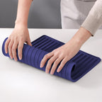 Dish Drying Mat, 16" x 18" Silicone Drying Mat for Kitchen Counter, Large & Thicker Silicone Dish Drying Pad with Raised Edges for Countertop, Multi-Purpose & Heat Resistant