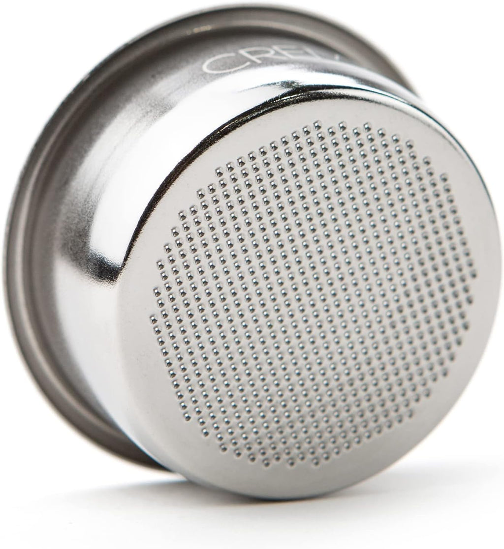Crema Coffee Products 54mm Filter Basket | Triple Shot Non-Pressurized Stainless Steel Basket | Compatible with Breville 54mm Portafilters | Precise Tapered Profile for Consistent Espresso Shots