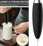Electric Milk Frother Handheld, Frother Wand for Coffee, Battery Operated (Not included) Drink Mixer Matcha Whisk, Foam Maker for, Frappe Hot Chocolate, Cappuccino, Lattes