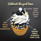 Sprinkles | 4 oz | Gold and silver sprinkles | Metallic sprinkles | New year sprinkles | Glamour sprinkles | Sprinkle mix | Manvscakes