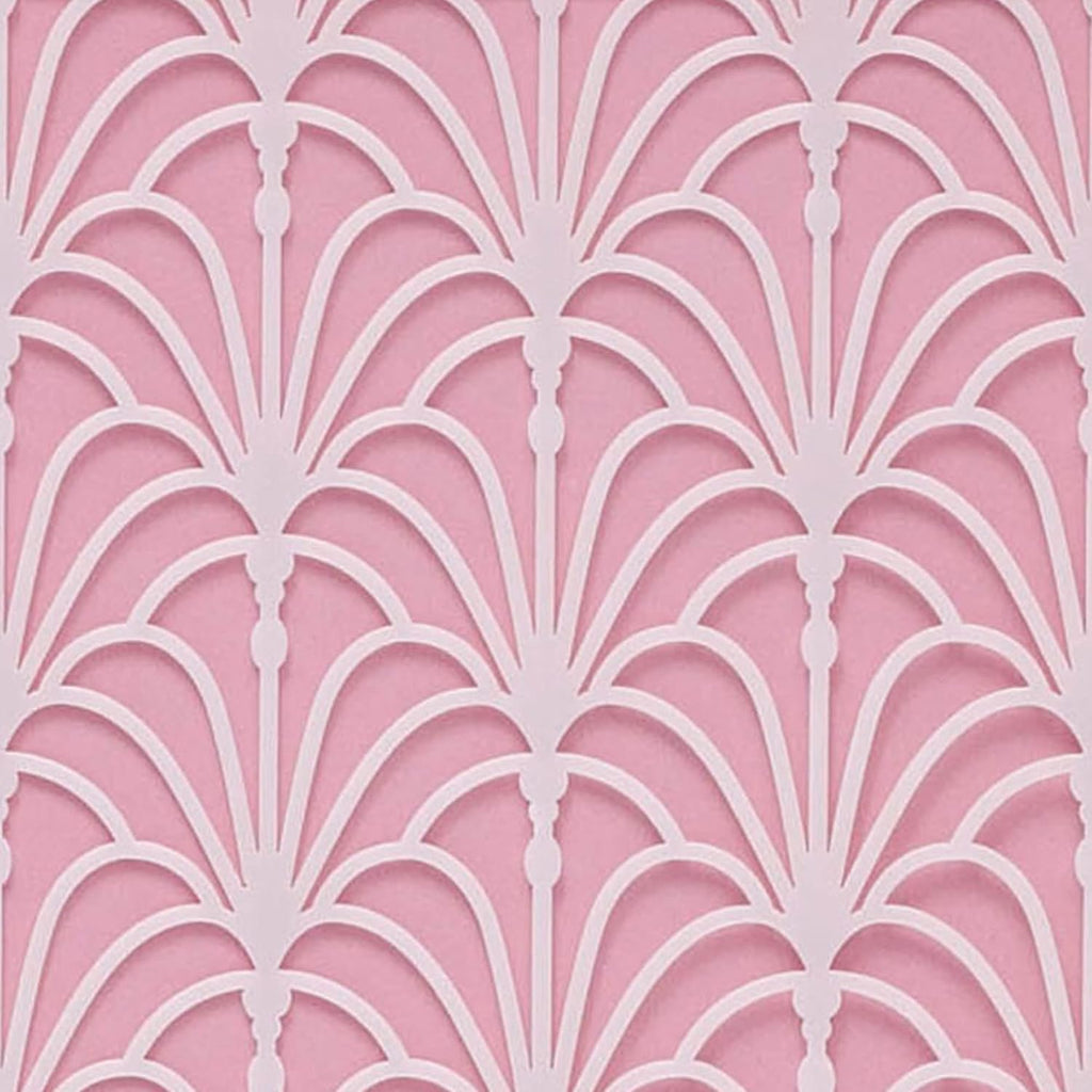 Large Cake Decorating Stencil (FANSA) Fan Art Deco Pattern