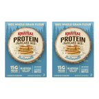 Krusteaz Protein Pancake Mix, Buttermilk Pancake Mix, 100% Whole Grain Flour & 15g of Protein Per Serving, Also Makes Waffles, Just Add Water (1.25 Pound (Pack of 2))
