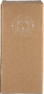 Honey Bear Kitchen 1 Cup 240 ml Measuring Scoop Cups, Polished Stainless Steel (Set of 2)