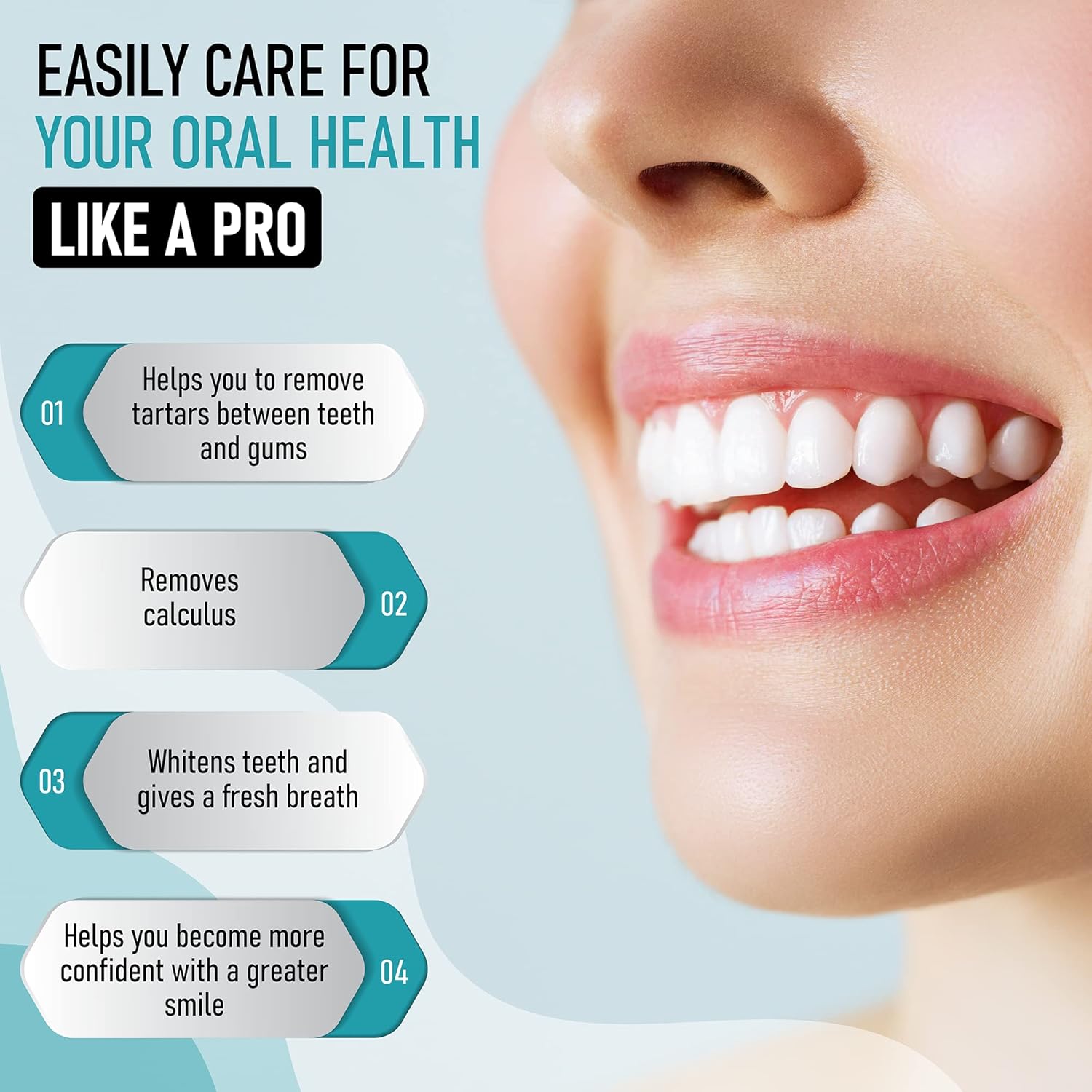 Dental Kit Tools, 10 Pack Stainless Steel Plaque Remover, Dental Tools to Remove Plaque and Tartar, Oral Care Kit with Plaque Cleaner, Tartar Pick, Tooth & Tongue Scraper for Dentist, Personal, Family