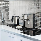 Jucoan 3 Pack Rubber Bar Mat for Countertop 18 x 12 Inch, 0.4 Inch Thicken Rubber Bar Service Mat, Non Slip Cocktail Drink Spill Mats for Bartender Bar Home, Dish Drying Mat for Kitchen