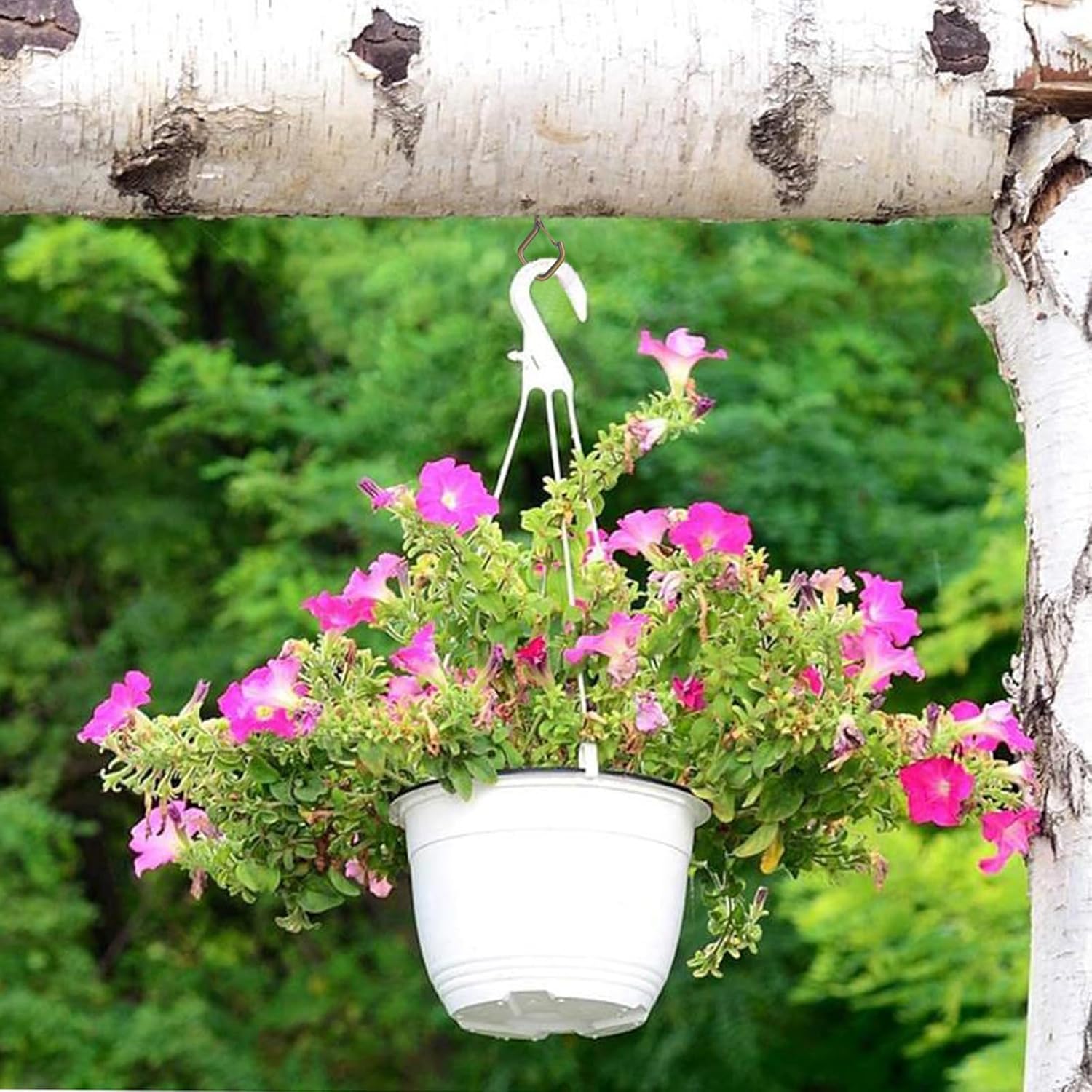 100 PCS Bronze Eye Screw Hooks for Hanging Heavy Duty with Safety Buckle.Metal Ceiling Hooks for Hanging Plants Cup Wind Chime Bird Feeders Patio Lights at Indoor&Outdoor