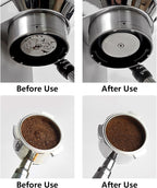 51mm Espresso Puck Screen, 100μm 1.7mm Thickness, MISETTO S/S Stainless Steel Reusable Professional Barista Portafilter Coffee Filter Mesh Plate for Espresso Portafilter Filter Basket(51mm)